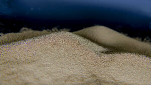 Staubfreier Sand 46# zum Sandstrahlen von Glas